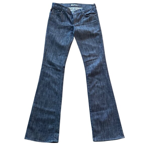 Rock & Republic Womens Size 27 Bootcut Dark Wash Denim Jeans - Picture 2 of 8